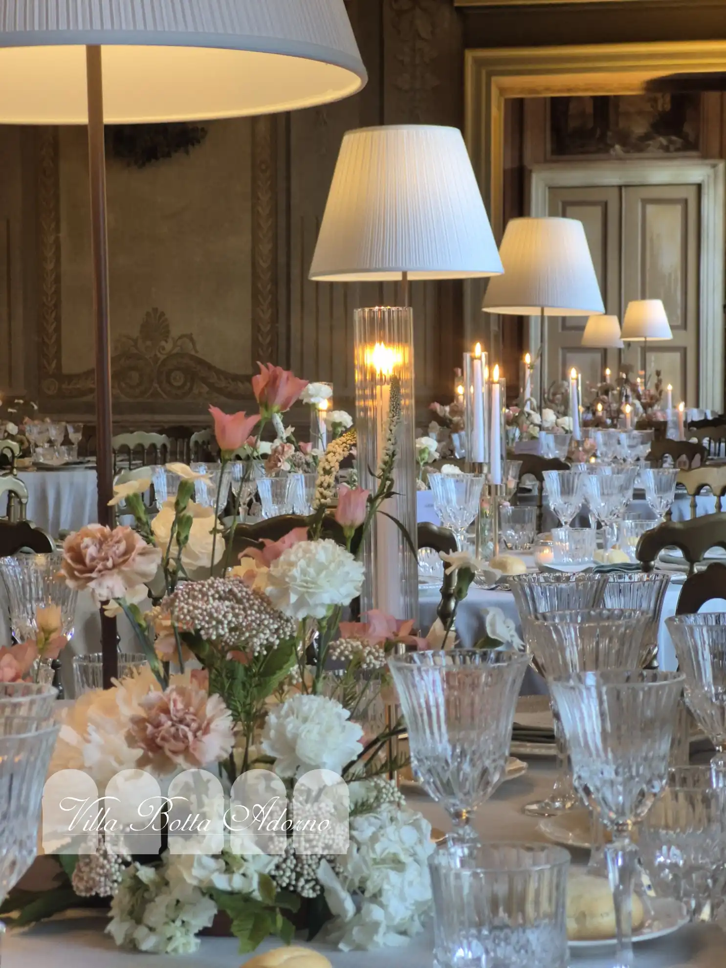 Sala dei banchetti di Villa Botta Adorno